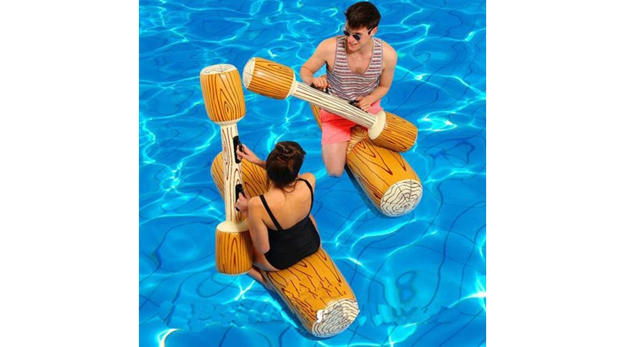 Baumstämme für Wasserschlachten